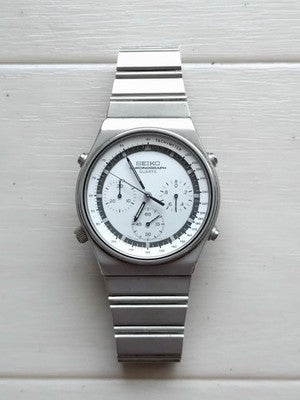 SEIKO 7A28-7010 CHRONOGRAPH QUARTZ WATCH TESTED WORKING JAPAN MADE