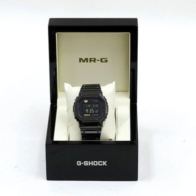 Casio G-SHOCK MRG-B5000BA Digital Solar Radio Watch 43mm Titanium /w Box