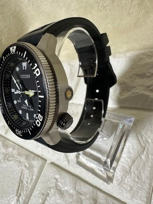 CITIZEN J250-S115477 PROMASTER QUARTZ MEN'S WATCH BLACK DIAL ANALOG FROM JAPAN