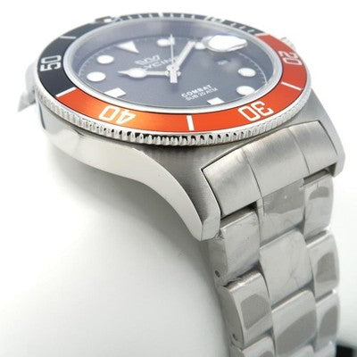 GLYCINE COMBAT SUB SPORT GL1018 QUARTZ DIVER WATCH PEPSI BEZEL BOXED SWISS