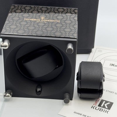 VACHERON CONSTANTIN WATCH WINDER BLACK WATCH CASE NOVELTY BOXED UNUSED