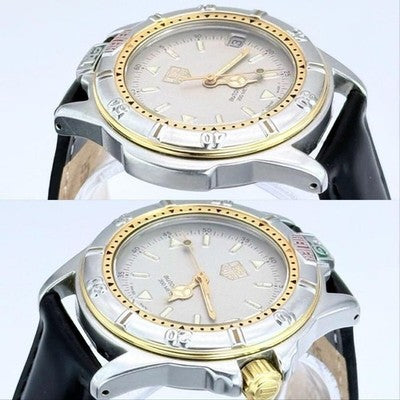 TAG HEUER 695713 PROFESSIONAL AUTOMATIC MENS WATCH DATE VINTAGE RARE JAPAN