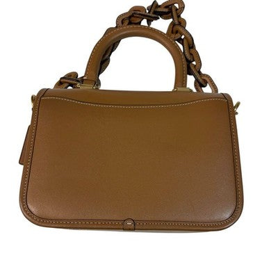 COACH ROGUE TOP HANDLE TOM WESSELMANN ROSE PRINT 3WAY LEATHER BAG 22X15X7CM