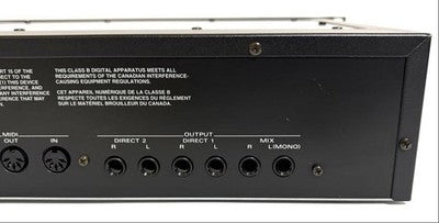 ROLAND JV-2080 SYNTHESIZER SOUND MODULE RACK UNIT W/ MANUAL CABLE TESTED