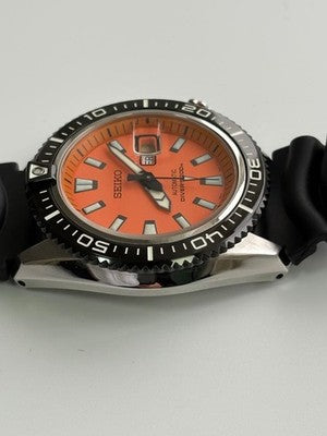 SEIKO PROSPEX STARGATE II SRP497K1 4R36-02Z0 DIVER 200M ORANGE DIAL RARE