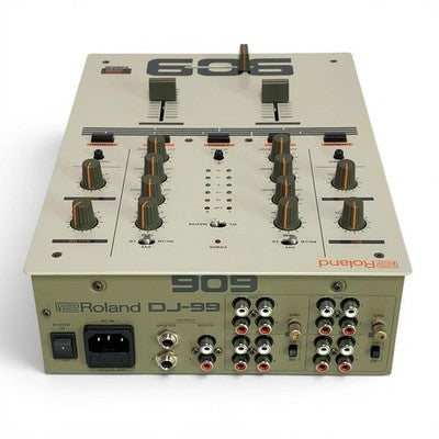 ROLAND DJ-99 DJ MIXER 909 2-CHANNEL 33TH ANNIVERSARY MINT W/BOX CABLE RARE JAPAN