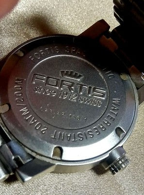FORTIS SPACEMATIC 623.22.158.1 AUTOMATIC DAY DATE 200M MEN'S WATCH