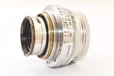 LEICA SUMMITAR 5CM 50MM F2 L39 LENS, LEICA MOUNT, RARE MASTERPIECE AS IS