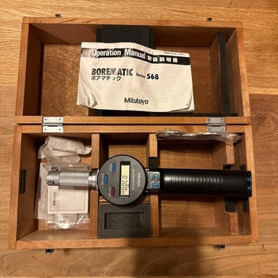 MITUTOYO BOREMATIC 568-307 SBM-30 THREE POINT DIGITAL BORE GAGE INNER MICROMETER