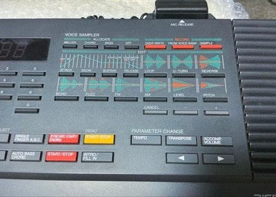 YAMAHA VSS-200 SAMPLER SYNTH KEYBOARD TESTED WORKING RARE AS IS