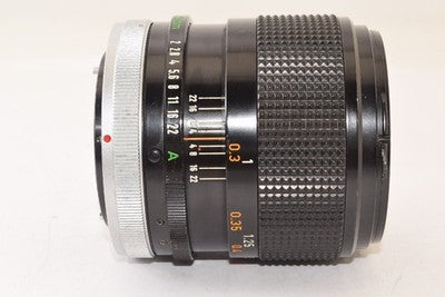 CANON FD 35MM F2 SSC PRIME WIDE-ANGLE LENS ALUMINUM AS IS