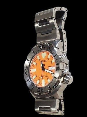 SEIKO ORANGE MONSTER DIVER'S 200M SKX781K 7S26-0350 AUTOMATIC MEN'S WATCH