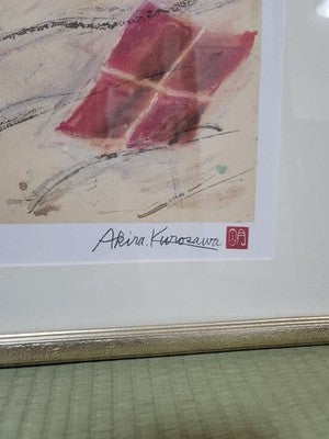 AKIRA KUROSAWA KAGEMUSHA LITHOGRAPH KAWAKAJIMA SIGNED LTD 250 COA 1999