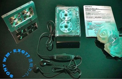 SONY WALKMAN WM-EX677 PORTABLE CASSETTE PLAYER VINTAGE MAINTENANCE FROM JAPAN