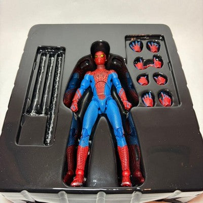 MAFEX NO.001 AMAZING SPIDER MAN ACTION FIGURE MEDICOM TOY MARVEL RARE COMPLETE