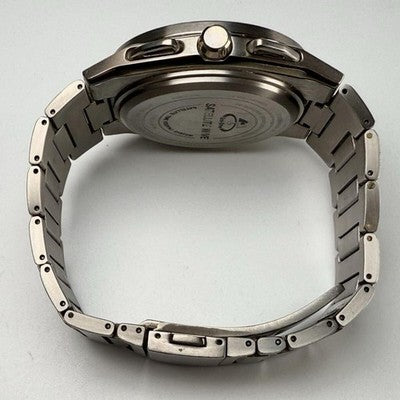 CITIZEN SATELLITE WAVE F100 T021085 ECO DRIVE TITANIUM RADIO CONTROLLED WATCH