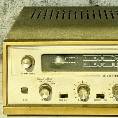 SANSUI SM-33 HI-FI STEREO AMPLIFER VACUUM TUBE RECEIVER FOR PARTS OR NOT WORKING