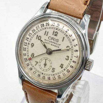 ORIS 6651 POINTER DATE CAL.704 MANUAL WINDING SMALL SECONDS WATCH VINTAGE