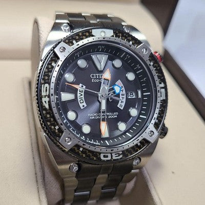 CITIZEN PROMASTER DIVE H112-T013392 ECO-DRIVE SOLAR RADIO MEN'S WATCH