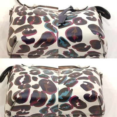 FENDI 8BL124 BY THE WAY 2WAY SHOULDER BAG HANDBAG LEATHER WHITE PINK WOMEN USED