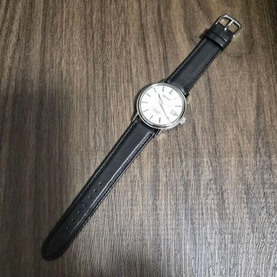 SEIKO AUTOMATIC 6R15-00V0 SARB031 MEN'S WRISTWATCH WHITE DIAL MECHANICAL JAPAN