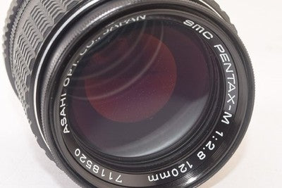 PENTAX SMC PENTAX-M 120MM F2.8 MEDIUM TELEPHOTO LENS FROM JAPAN EXCELLENT+++++