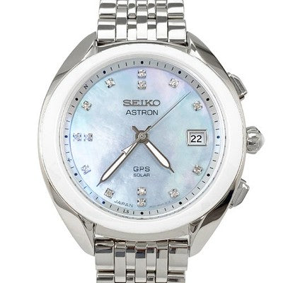 SEIKO ASTRON 3X SERIES STXD009/3X22 GPS RADIO SOLAR DIAMOND INDEX SHELL DIAL