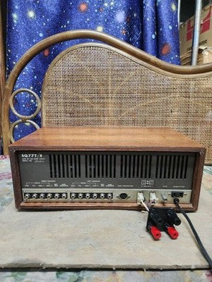 LUXMAN SQ-77T/II SOLID STATE STEREO AMPLIFIER 30W+30W 8Ω AC100V 50/60HZ 42W