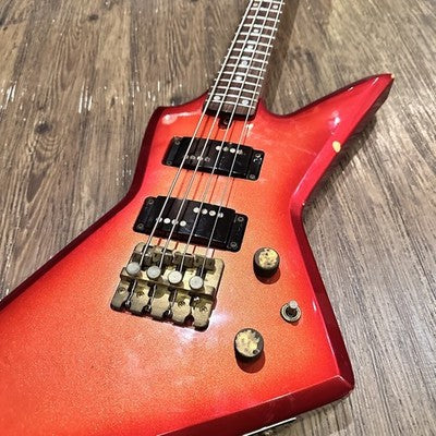 ARIA PRO II ZZB CUSTOM 1984 EXPLORER BASS ELECTRIC GUITAR VINTAGE