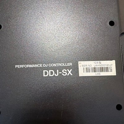 PIONEER DDJ-SX PRO DJ CONTROLLER SERATO 4-CHANNEL W/HARD CASE TESTED FROM JAPAN
