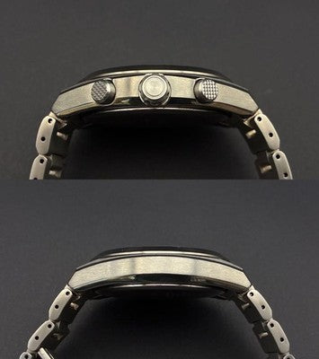 SEIKO ASTRON SBXY015 SOLAR RADIO CONTROL TITANIUM BLACK DIAL WATCH BOX