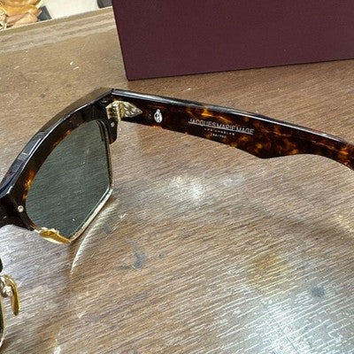JACQUES MARIE MAGE BUGSY SUNGLASSES BEAU TURQUOISE LIMITED 450 SET JAPAN