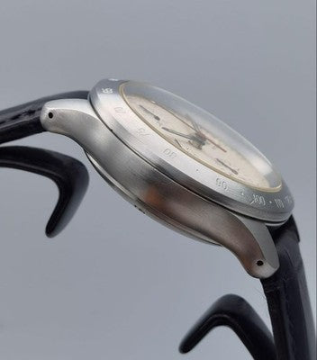 PORSCHE DESIGN BY ETERNA 6605.41 DAY DATE CHRONOGRAPH MENS WATCH STAINLESS STEEL