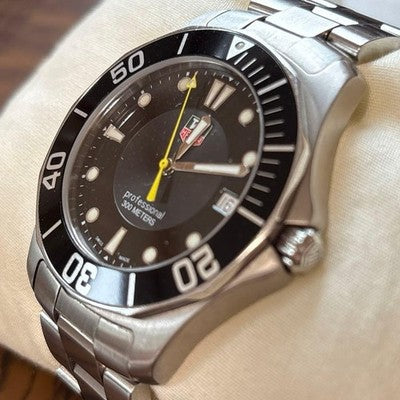 TAG HEUER AQUARACER WAB1110 300M DIVER MENS WATCH SAPPHIRE CRYSTAL RUNNING SWISS