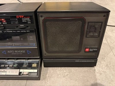 RARE NATIONAL RX-CD70 STEREO RADIO CASSETTE CD PLAYER BOOMBOX VINTAGE JAPAN