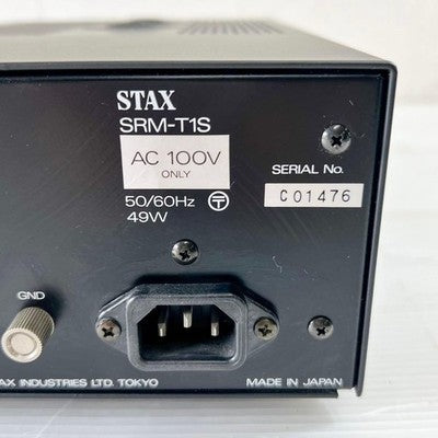 STAX SMR-T1S VACUUM TUBE HEADPHONE AMPLIFIER RARE VINTAGE AUDIO JAPAN