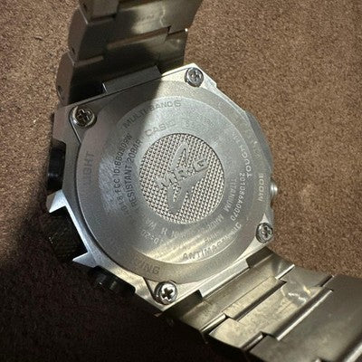 CASIO G-SHOCK MR-G MRG-B1000D-1AJR TITANIUM SOLAR RADIO BLUETOOTH WATCH