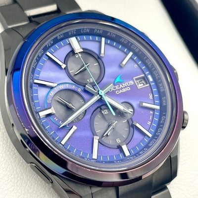 CASIO OCEANUS OCW-T4000AWB-2AJF TITANIUM SOLAR RADIO CONTROL WATCH BOX
