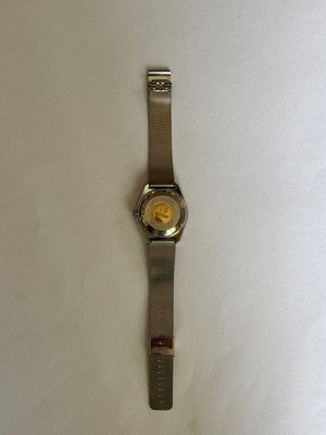 GRAND SEIKO 6145-8000 HI BEAT 36000 VINTAGE 1968 OVERHAULED SILVER MESH BAND GS