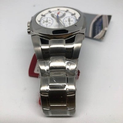 VICEROY REAL MADRID CHAMPIONS WATCH SILVER ANALOG EXCELLENT CONDITION　FROM JAP