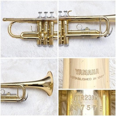YAMAHA YTR-2335 Bb TRUMPET WITH CASE AND MOUTHPIECE FULLY SERVICED