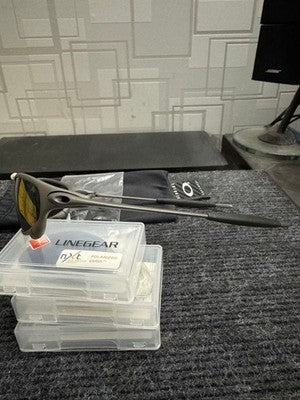 OAKLEY JULIET X-METAL BLACK IRIDIUM SUNGLASSES RARE WITH LENSES TOOLS USA