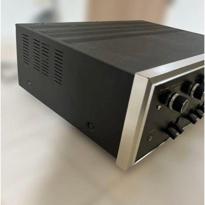 SANSUI AU-6500 INTEGRATED AMPLIFIER BLACK DIGITAL AUDIO VINTAGE 1973 JAPAN