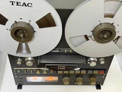 TEAC X-10R OPEN REEL TAPE DECK AUTO REVERSE 4-TRACK 2-CH SERVICED JAPAN 100V