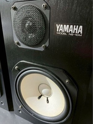 YAMAHA NS-10M Studio Monitor Speakers Pair - Tested Working - Original Box