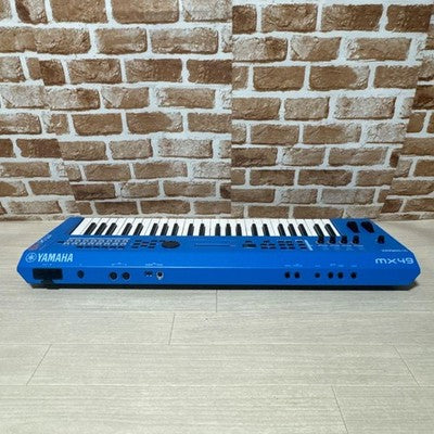 YAMAHA MX49 BLUE LIMITED EDITION 49-KEY SYNTHESIZER KEYBOARD MUSIC PRODUCTION