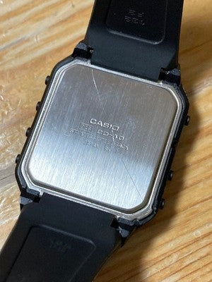 CASIO DATA BANK CD40 VINTAGE 1984 RARE DIGITAL WATCH JAPAN TELEMEMO ALARM
