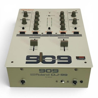 ROLAND DJ-99 DJ MIXER 909 2-CHANNEL 33TH ANNIVERSARY MINT W/BOX CABLE RARE JAPAN