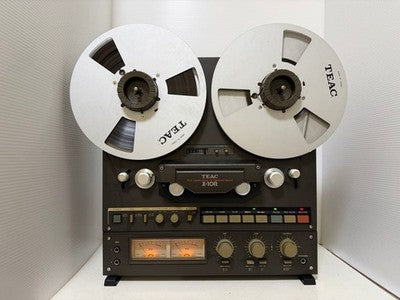 TEAC X-10R OPEN REEL TAPE DECK AUTO REVERSE 4-TRACK 2-CH SERVICED JAPAN 100V