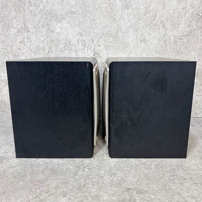 TECHNICS SB-RX30 COAXIAL FLAT SPEAKER SYSTEM PAIR BOOKSHELF HORIZONTAL BLACK